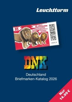 Cover DNK 2026 - Deutscher Briefmarkenkatalog 2026