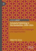 Scholarly Publishing in the Humanities, 2000-2024
