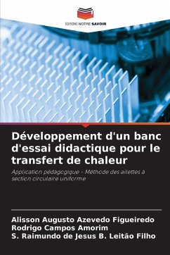 Cover Développement d'un banc d'essai didactique pour le transfert de chaleur