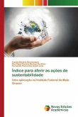 Índice para aferir as ações de sustentabilidade