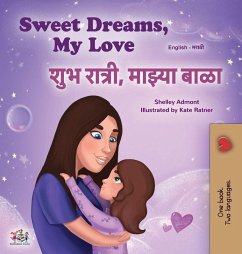 Cover Sweet Dreams, My Love (English Marathi Bilingual Book for Kids)