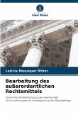 Bearbeitung des außerordentlichen Rechtsmittels