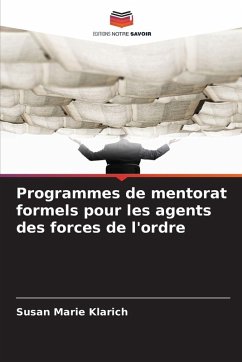 Cover Programmes de mentorat formels pour les agents des forces de l'ordre