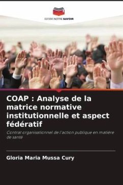 COAP : Analyse de la matrice normative institutionnelle et aspect fédératif - Mussa Cury, Gloria Maria COAP : Analyse de la matrice normative institutionnelle et aspect fédératif - Mussa Cury, Gloria Maria