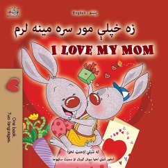 Cover I Love My Mom (Pashto English Bilingual Book for Kids)