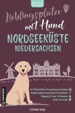 Cover Lieblingsplätze mit Hund - Nordseeküste Niedersachsen
