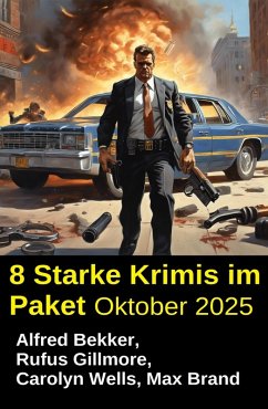 Cover 8 Starke Krimis im Paket Oktober 2025 (eBook, ePUB)