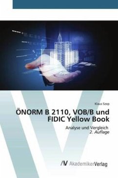 Cover ÖNORM B 2110, VOB/B und FIDIC Yellow Book