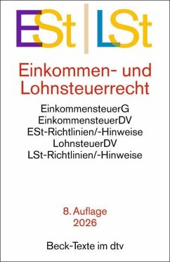 Cover Einkommen- / Lohnsteuerrecht