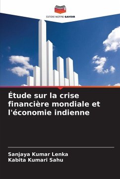 Cover Étude sur la crise financière mondiale et l'économie indienne
