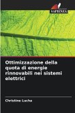 Ottimizzazione della quota di energie rinnovabili nei sistemi elettrici