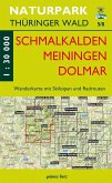 Wanderkarte Schmalkalden, Meinigen, Dolmar Wanderkarte Schmalkalden, Meinigen, Dolmar