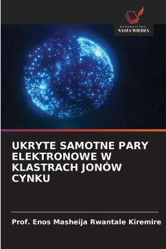 Cover UKRYTE SAMOTNE PARY ELEKTRONOWE W KLASTRACH JONÓW CYNKU
