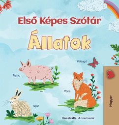 First Picture Dictionary - Animals (Hungarian Children's Book)