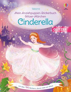 Mein Anziehpuppen-Stickerbuch Glitzer-Märchen: Cinderella Cover Mein Anziehpuppen-Stickerbuch Glitzer-Märchen: Cinderella