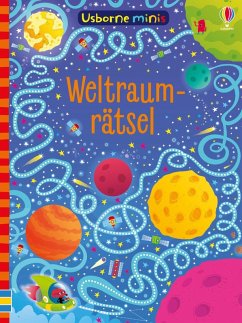 Cover Usborne Minis: Weltraumrätsel