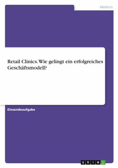 Cover Retail Clinics. Wie gelingt ein erfolgreiches Geschäftsmodell?