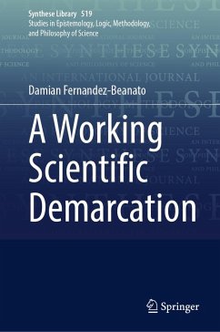 A Working Scientific Demarcation (eBook, PDF) - Fernandez-Beanato, Damian