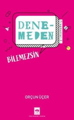 Cover Denemeden Bilemezsin - Fragmanlar 2