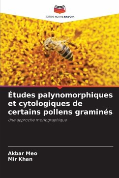 Cover Études palynomorphiques et cytologiques de certains pollens graminés