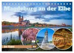 Magdeburg an der Elbe - Der Planer (Tischkalender 2026 DIN A5 quer), CALVENDO Monatskalender Magdeburg an der Elbe - Der Planer (Tischkalender 2026 DIN A5 quer), CALVENDO Monatskalender