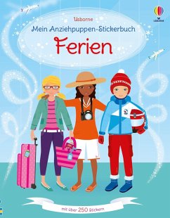 Mein Anziehpuppen-Stickerbuch: Ferien Cover Mein Anziehpuppen-Stickerbuch: Ferien