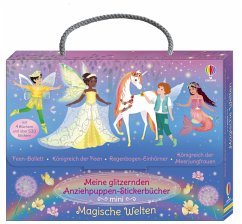 Meine glitzernden Anziehpuppen-Stickerbücher mini: Magische Welten Cover Meine glitzernden Anziehpuppen-Stickerbücher mini: Magische Welten