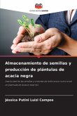 Almacenamiento de semillas y producción de plántulas de acacia negra