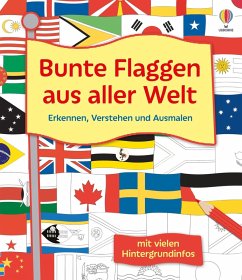 Bunte Flaggen aus aller Welt Erkennen, Verstehen und Ausmalen Cover Bunte Flaggen aus aller Welt Erkennen, Verstehen und Ausmalen