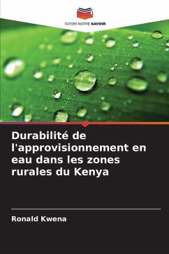 Cover Durabilité de l'approvisionnement en eau dans les zones rurales du Kenya