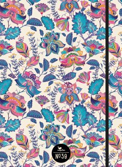 Notizbuch No. 39 (Blumen bunt)  (Restauflage) Cover Notizbuch No. 39 (Blumen bunt)  (Restauflage)