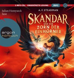 Skandar und der Zorn der Einhörner / Skandar Bd.1 (2 MP3-CDs)  (Restauflage) Cover Skandar und der Zorn der Einhörner / Skandar Bd.1 (2 MP3-CDs)  (Restauflage)