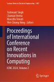 Proceedings of International Conference on Recent Innovations in Computing (eBook, PDF)