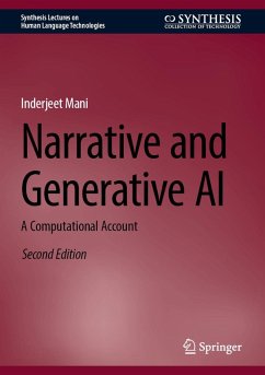 Narrative and Generative AI (eBook, PDF) - Mani, Inderjeet
