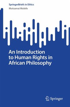 Cover An Introduction to Human Rights in African Philosophy (eBook, PDF)