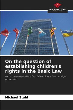 Cover On the question of establishing children's rights in the Basic Law