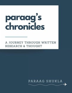 paraag's chronicles - Shukla, Paraag