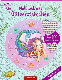 Cover Malblock mit Glitzersteinchen: Mandalas