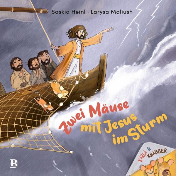 Zwei Mäuse mit Jesus im Sturm Zwei Mäuse mit Jesus im Sturm