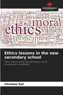 Cover Ethics lessons in the new secondary school