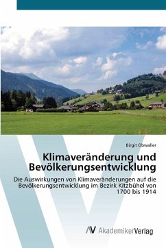 Cover Klimaveränderung und Bevölkerungsentwicklung