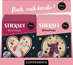 Cover Sticken auf Holzanhängern