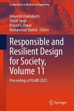 Cover Responsible and Resilient Design for Society, Volume 11 (eBook, PDF)