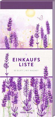 Cover Einkaufsliste - Lavendel