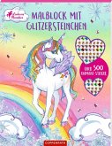 Malblock mit Glitzersteinchen Malblock mit Glitzersteinchen