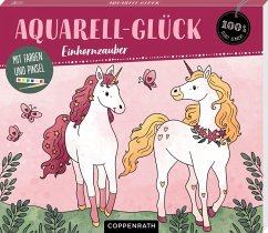Cover Aquarell-Glück Einhornzauber