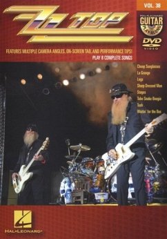 Cover ZZ Top DVD-Video guitar playalong vol.38