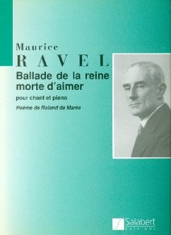 Cover Ballade de la reine morte d'aimer pour chant et piano