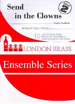 Send in the Clowns for 10 brass instruments score and parts Send in the Clowns for 10 brass instruments score and parts