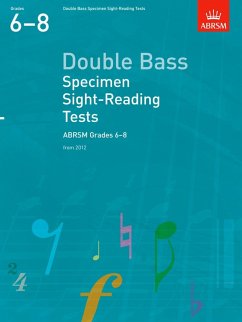 Cover Specimen Sight-Reading Tests 2012 Grades 6-8 for double bass